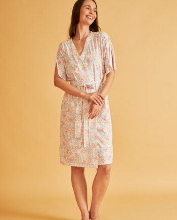 Γυναικεία Ρόμπα cotton/modal Εμπριμέ 406702