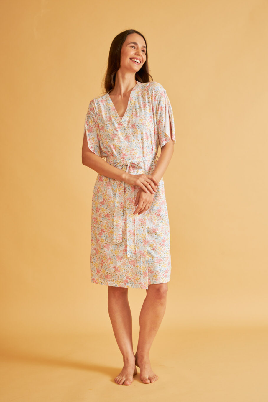 Women's Printed Robe 406702