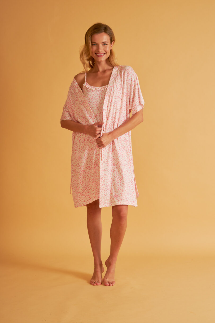 Women's Printed Robe 406703