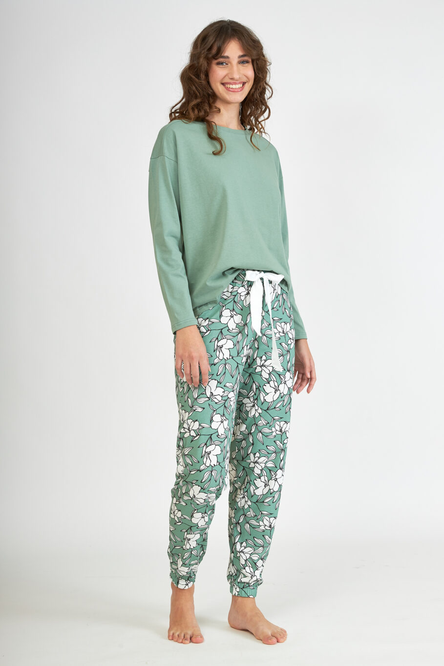 Women's homewear cotton modal - Mint