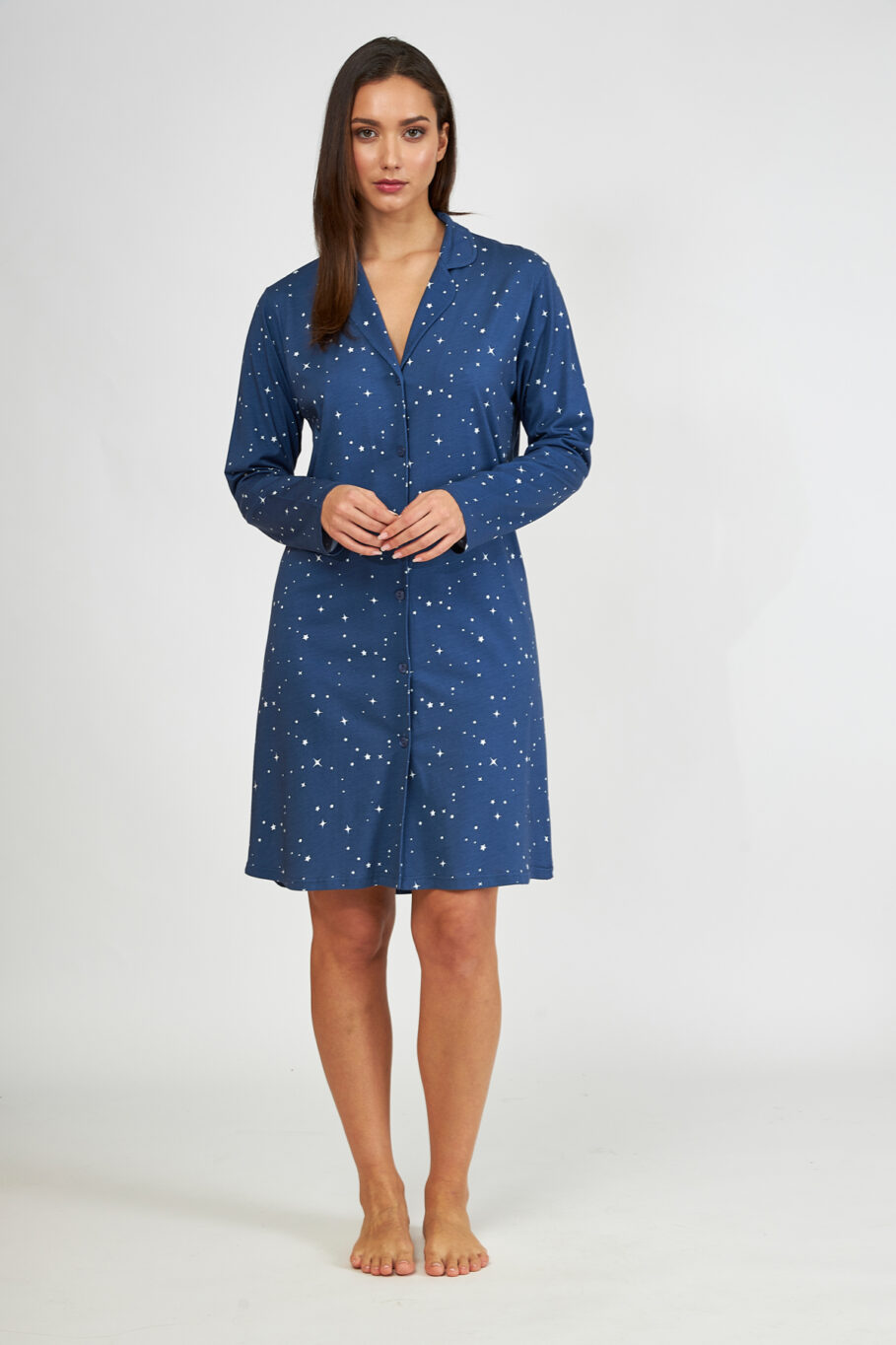 Nightwear Jacket cotton modal Stars