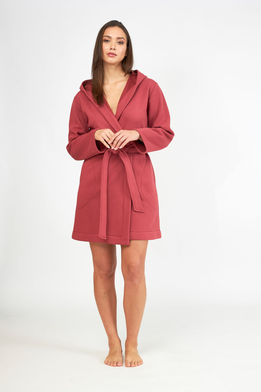 Robe Cross sweatshirt with pockets - Rotten apple