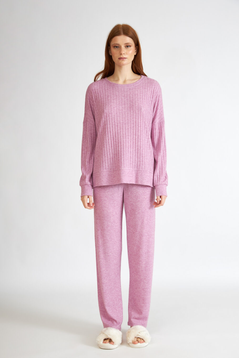 Women's Homewear Knit Pajama - Lavender 105908