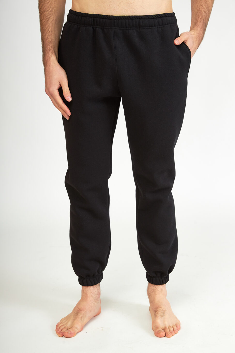 Men's Sweatpants with Elastic - Black 807319