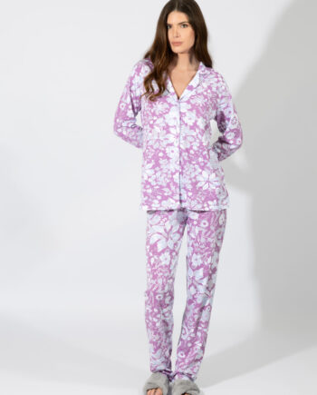 Γυναικεία Πιτζάμα Εμπριμέ Σακάκι cotton/modal – 109920