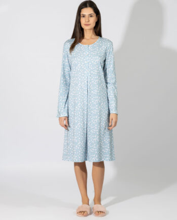Νυχτικό Εμπριμέ πατιλέτα cotton/modal – 309808