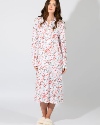 Νυχτικό Κλασσικό Εμπριμέ πατιλέτα cotton/modal – 309811