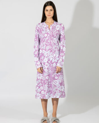 Νυχτικό Κλασσικό Εμπριμέ πατιλέτα cotton/modal – 309815