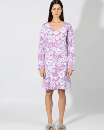 Νυχτικό Εμπριμέ Βε cotton/modal – 309816