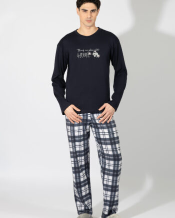 Men’s HOME Pajama, Cotton – 809310 Blue