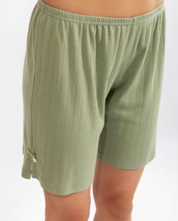 Βερμούδα Rib cotton modal – 110920 olive