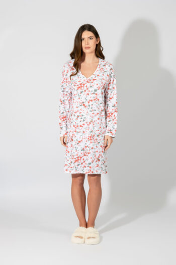 Νυχτικό Εμπριμέ με βε cotton/modal – 309813