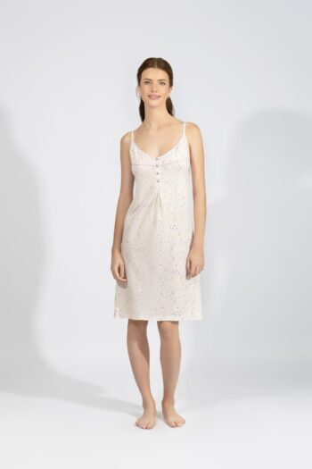 Νυχτικό εμπριμέ Ράντα cotton modal - 310808