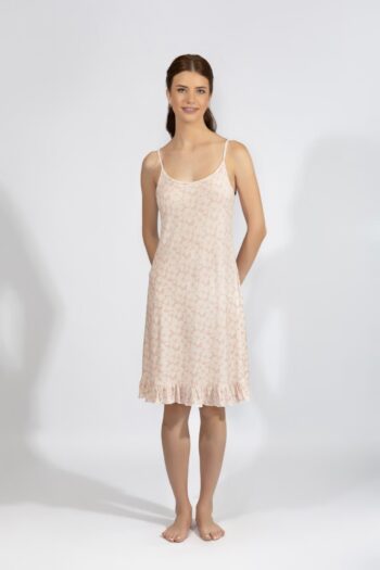 Νυχτικό εμπριμέ Ράντα micro modal - 310821