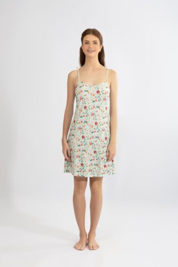 Νυχτικό εμπριμέ Ράντα micro modal - 310827