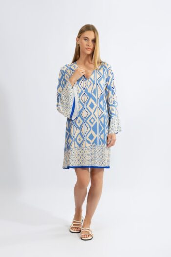 Φόρεμα Πεταλούδα Μπορντούρα viscose - 510614