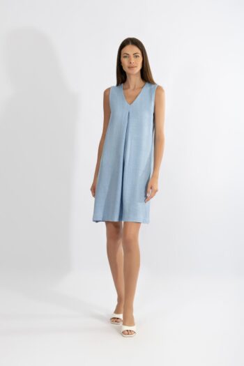 Φόρεμα Αμάνικο Bε pes - 510656 ciel