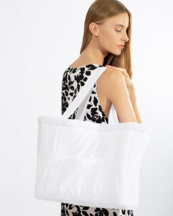Tote Bag Μονόχρωμη - 710405 white