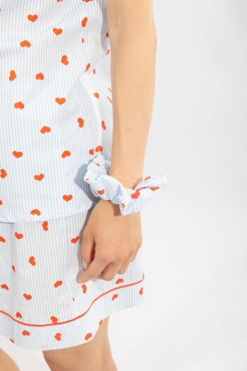 Scunchie Καρδούλες -710420 ciel