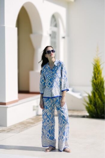 Σετ Σακάκι/ Παντελόνι μπορντούρα viscose - 510611