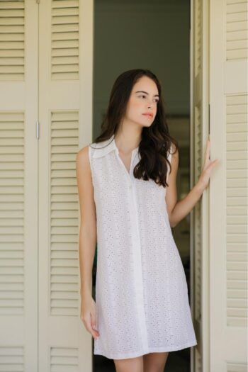 Φόρεμα Σακάκι Αμάνικο Broderie - 510608