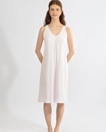Νυχτικό Αμάνικο μονόχρωμο cotton modal - 310809 lavender
