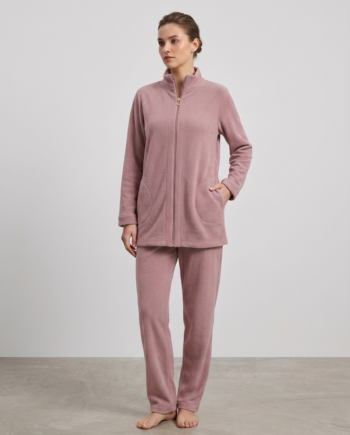 Ζακέτα Fleece midi Rib 100%pes – 411702 - ROTTEN APPLE