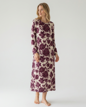 Σατέν Κελεμπία Peony 97% Pes - 3% el –  611508 - BURGUNDY