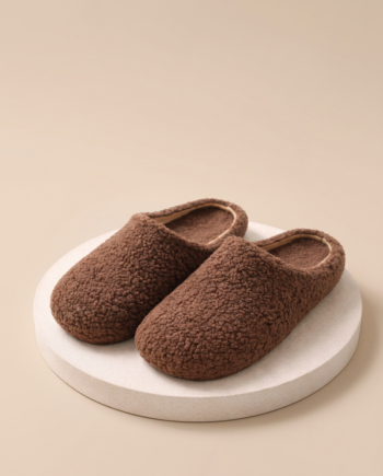 Παντόφλα Κλειστή Πρόβατο  100%pes –  711406 - BROWN