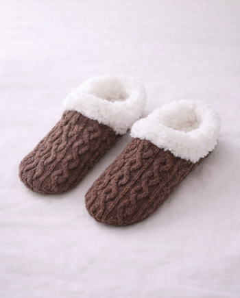 Καλτσοπαντόφλες  100%pes–  711410 - BROWN