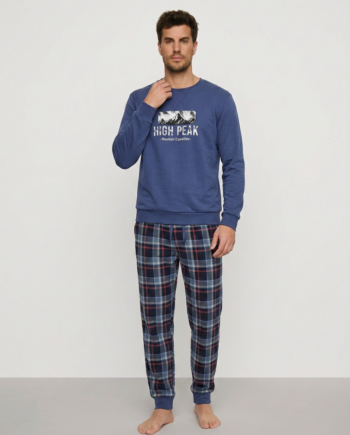 Ανδρική Πιτζάμα Mountain 100% cotton – 811312 - CIEL