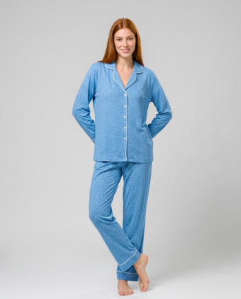 Γυναικεία Πιτζάμα Σακάκι 50% modal 50% cotton - 111935